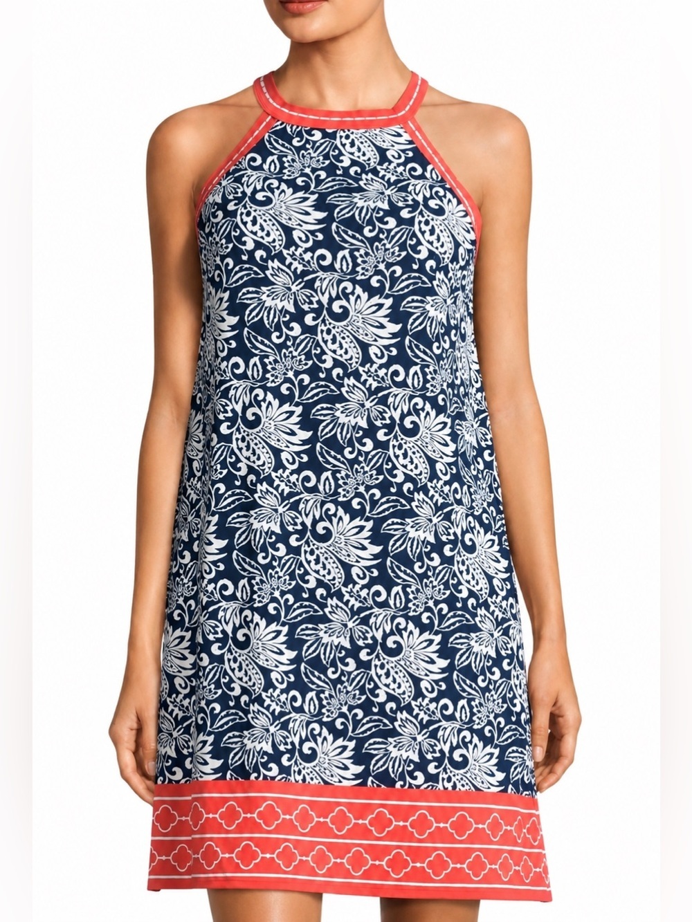 Max Studio NWT floral racerback dress, large